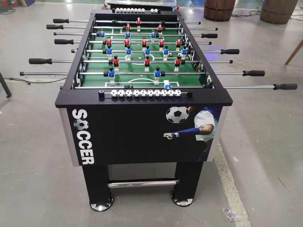 Goalmaster Foosball Table | Real Wood Soccer Graphic Premium Fooseball Table, Creative Arcades