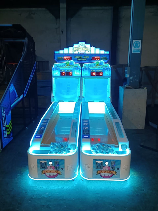 Alley Masters™ Skeeball Bowling with Neon Lights, Amusement Arcade, Creative Arcades
