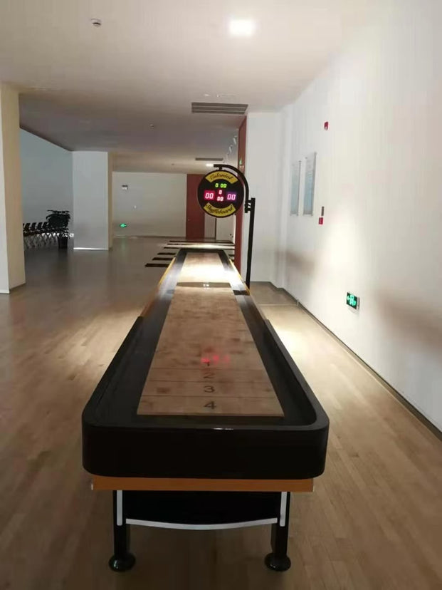 Colonial 12 ft. Real Wood Shuffleboard, Amusement Arcade, Creative Arcades