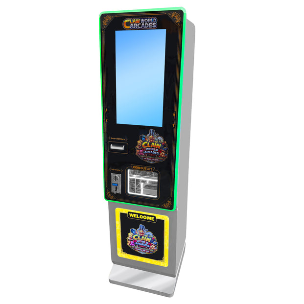 Claw World Arcades™ Digital Touch Screen Change Machine, Amusement Arcade, Creative Arcades