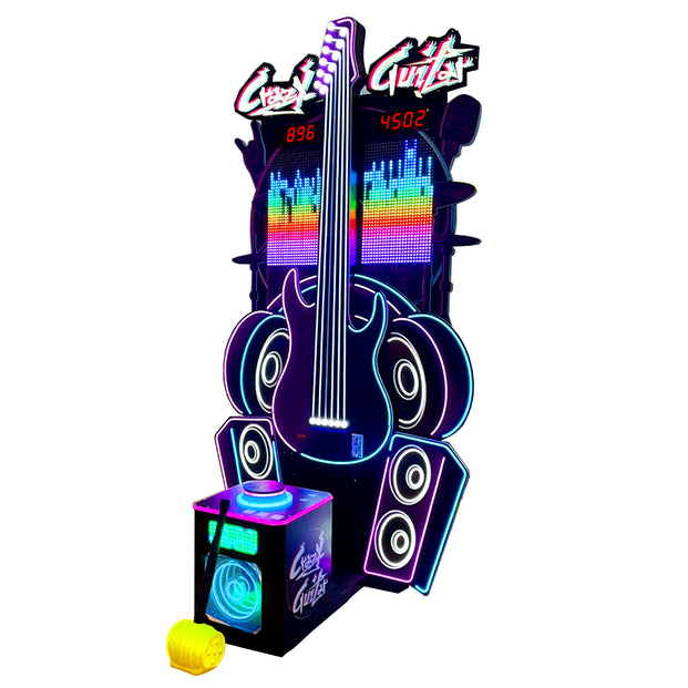 Crazy Guitar™ Neon Light Hammer Arcade, Creative Arcades
