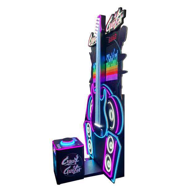 Crazy Guitar™ Neon Light Hammer Arcade, Creative Arcades