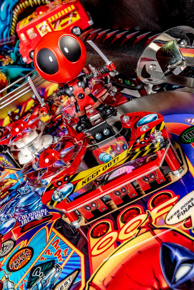 Premium Deadpool Pinball Machine by Stern Pinball, Stern Pinball, Creative Arcades