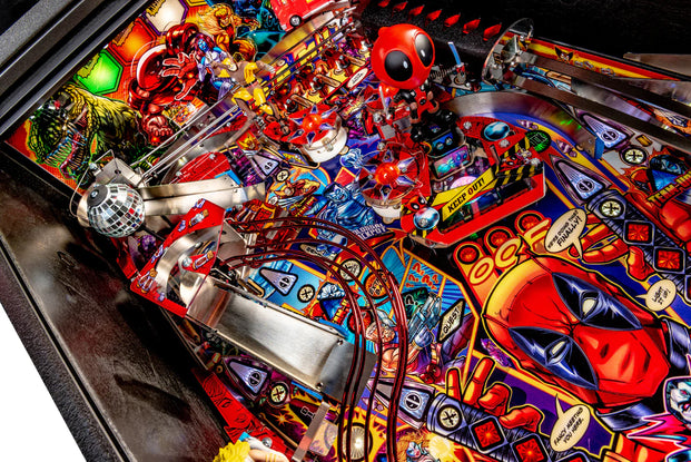 Premium Deadpool Pinball Machine by Stern Pinball, Stern Pinball, Creative Arcades