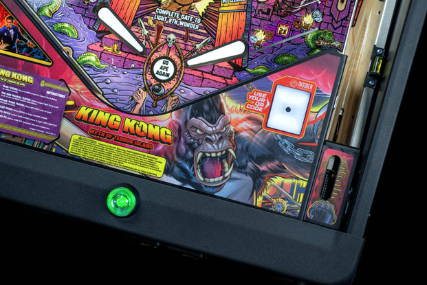 Premium King Kong: Myth of Terror Island Pinball Machine by Stern Pinball, Stern Pinball, Creative Arcades
