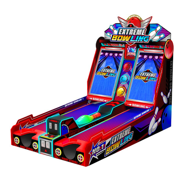 Extreme Bowling – Turbo Strike Digital Skeeball 2-Player Machine with LED Lights, Skeeball, Creative Arcades