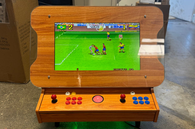 USED Mini 24" Table Top Tilt Screen Cocktail with 300 Games, Creative Arcades