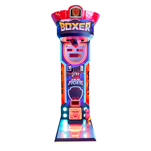 MMA Fight Boxing Arcade with Neon Lights, Creative Arcades