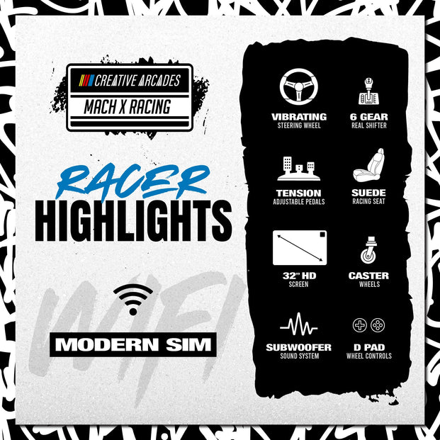 Mach X racer Highlights