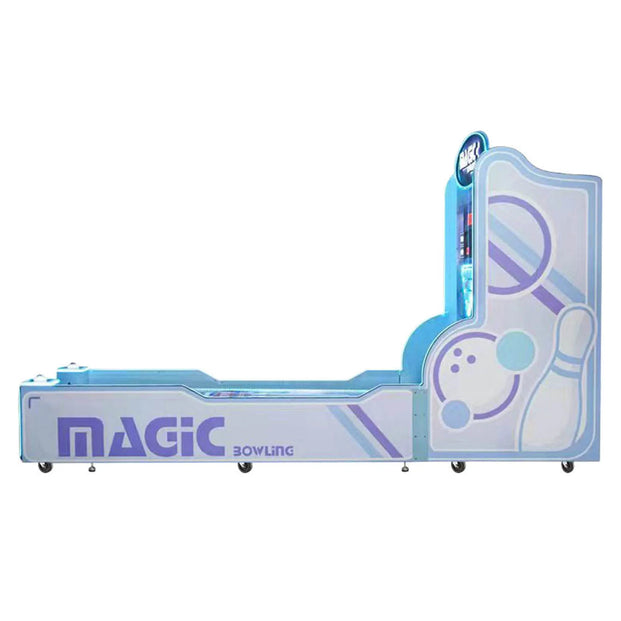 Magic Bowling Strike Zone™ Arcade with Real Pins and Neon Lights, Skeeball, Creative Arcades
