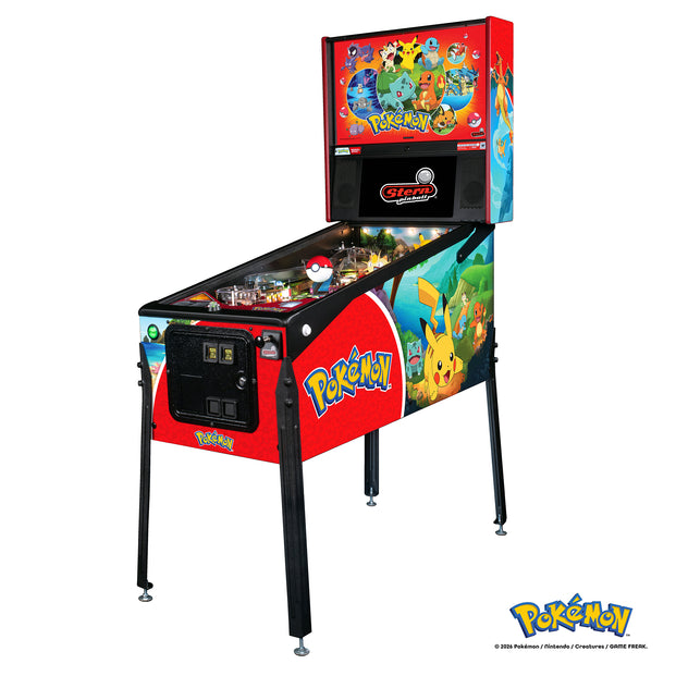 Premium Pokemon Pinball Machine by Stern Pinball, Creative Arcades