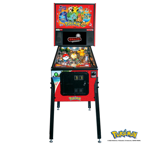 Premium Pokemon Pinball Machine by Stern Pinball, Creative Arcades