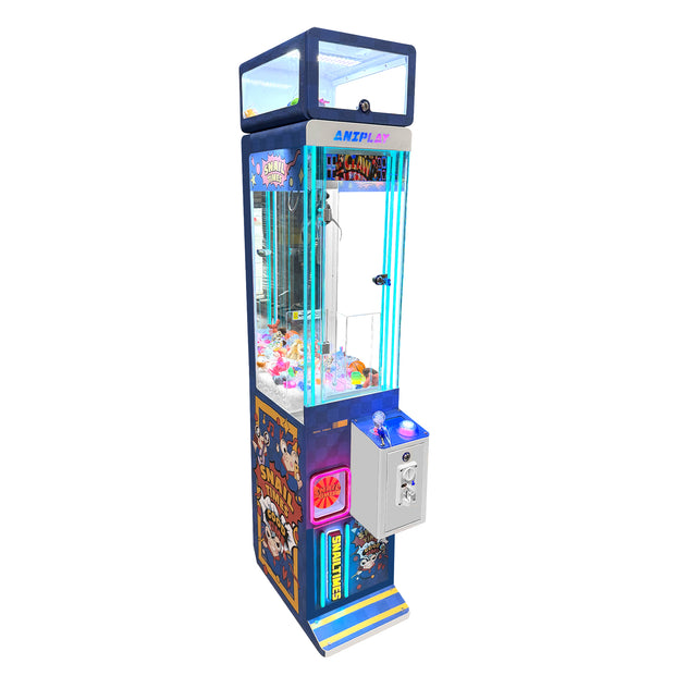 Snail Time Good Time 13" Tower Claw Machine with Digital Marquee and Roof Prize Chest, Claw Machine, Creative Arcades