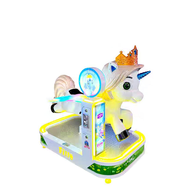 Unicorn Rocker™ Kid-Friendly Movie Screen w/ Neon Lights, Amusement Arcade, Creative Arcades