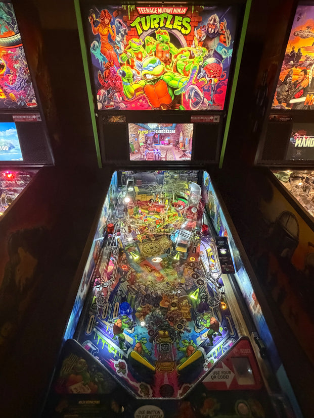 USED Teenage Mutant Ninja Turtles Pinball Table by Stern Pinball - Floor Model, Stern Pinball, Creative Arcades