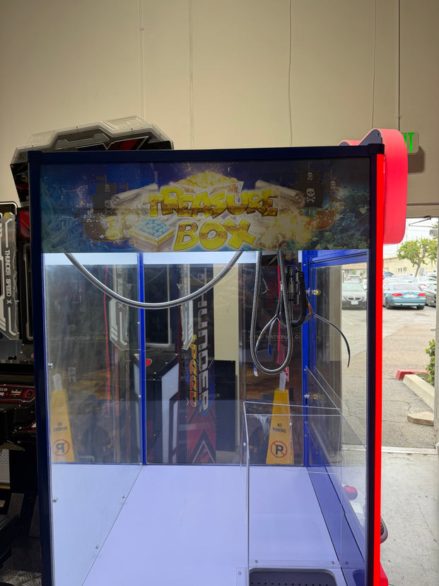 Treasure Box™ 41" Claw Machine w/ LED Cabinet Lights in all RGB Colors USED, Claw Machine, Creative Arcades