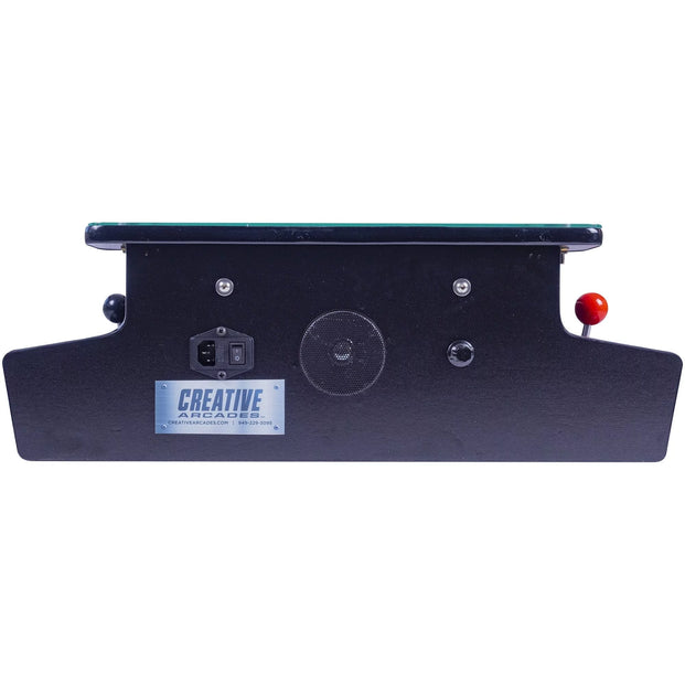 Rear View Of Creative Arcades Tabletop Arcade Machine