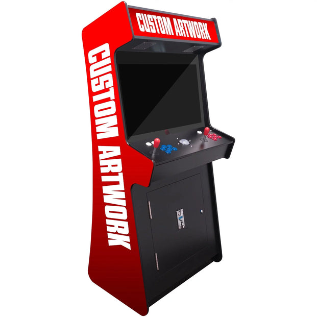 Custom Artwork 2P Slim Stand Up Arcade Machine
