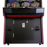 NEW! 4 Player TR-1 Slim Stand-Up Arcade with Trackball | 43" LCD | 6296 Games | Trackball | 2 Tall Stools