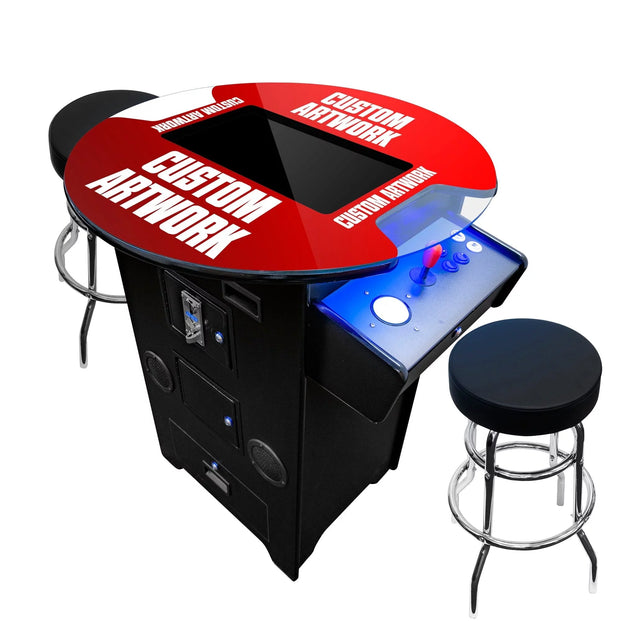Custom Artwork Tall Pub Cocktail Arcade Machine