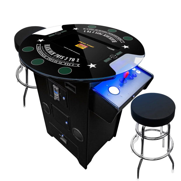 Blackjack Tall Pub Cocktail Arcade Machine