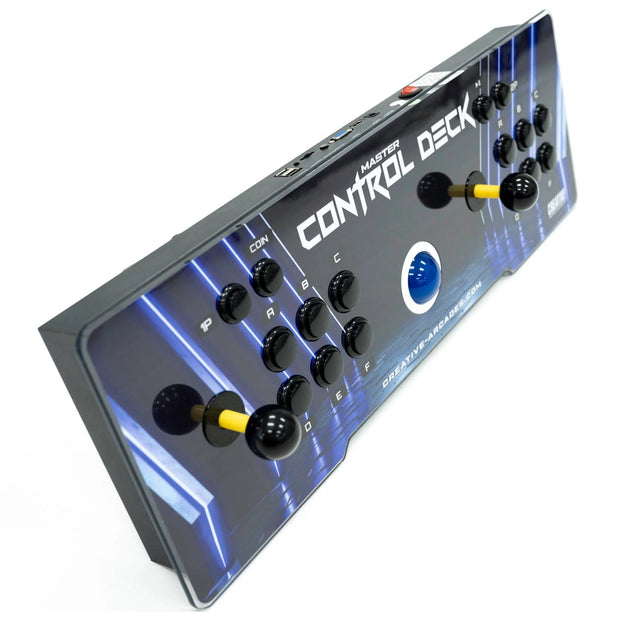 Master Control Deck Arcade Controller With Joysticks