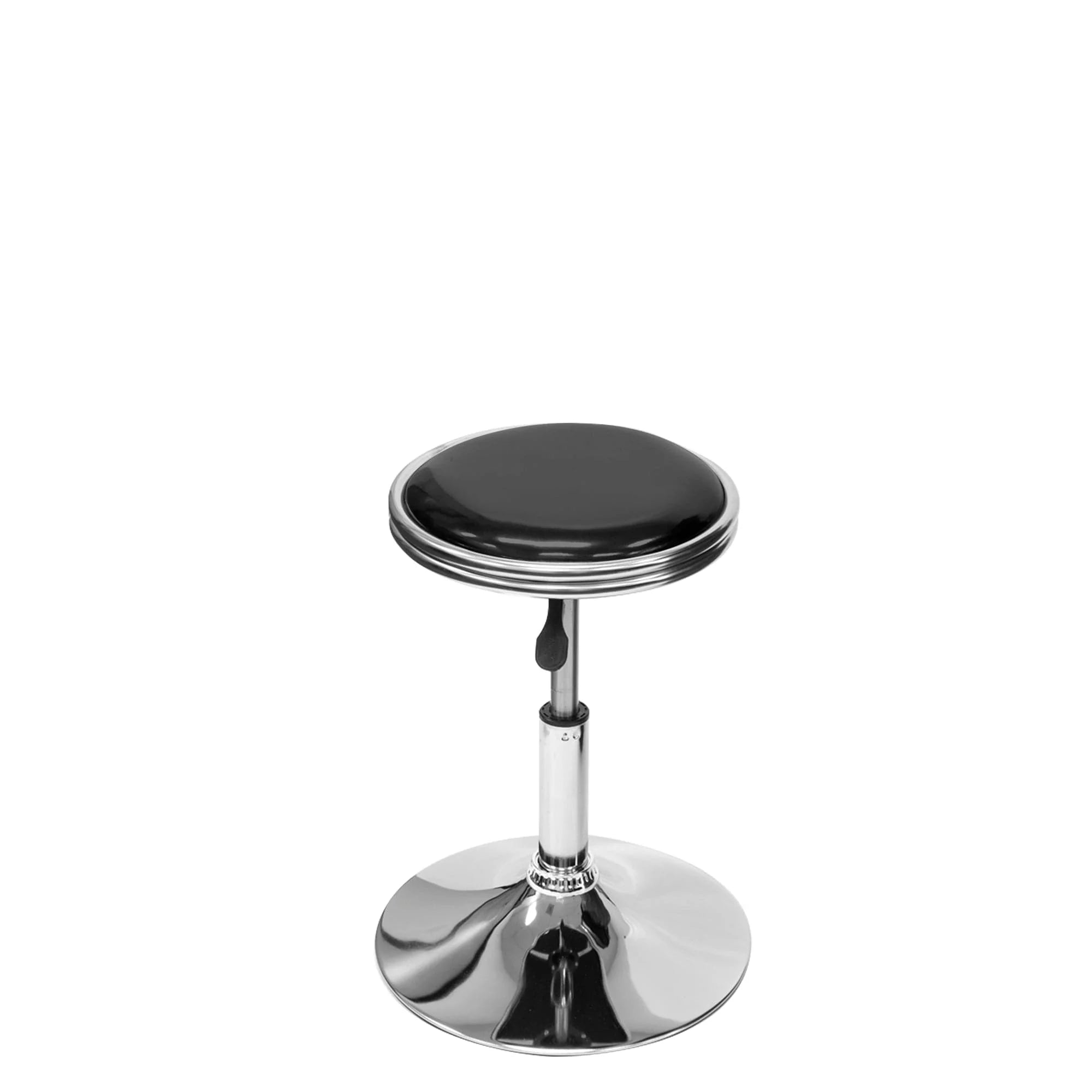 Adjustable black stool hot sale