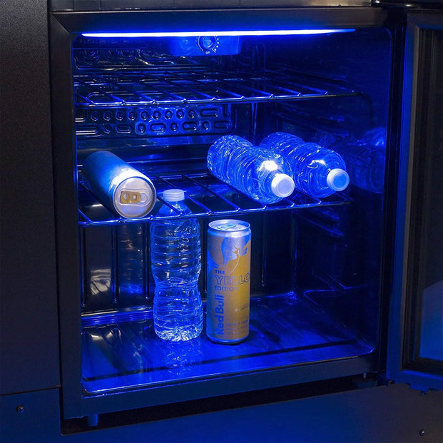 Interior Of The Creative Arcades Stand-up Arcade's Refrigerator