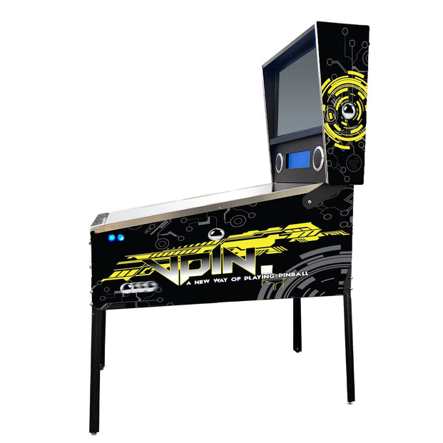 Side View Of Pinball Machine
