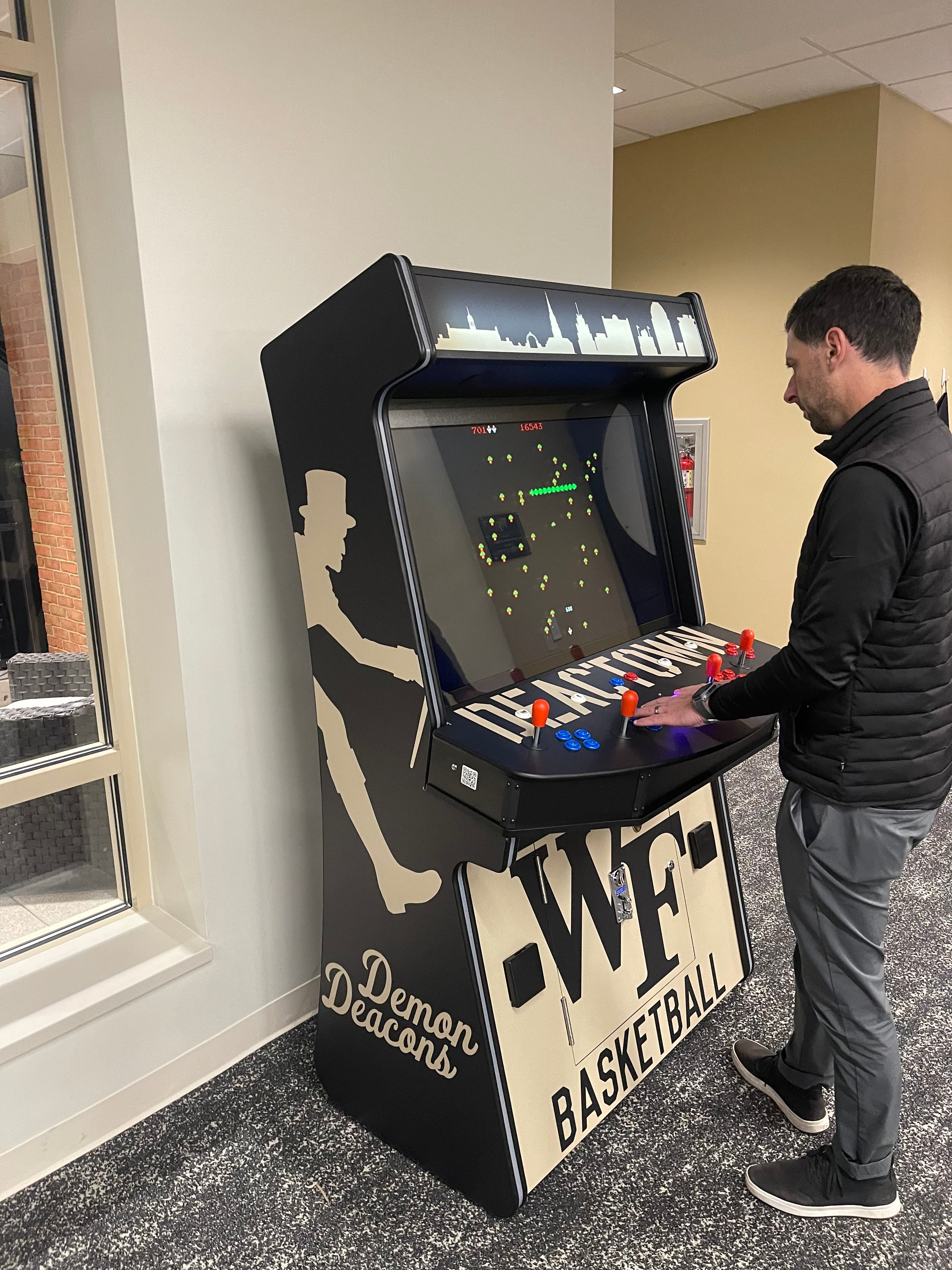 Wake Forest Women’s Basketball Adds a Full-Court Press of Fun with our all NEW TR-1 Stand Up Arcade