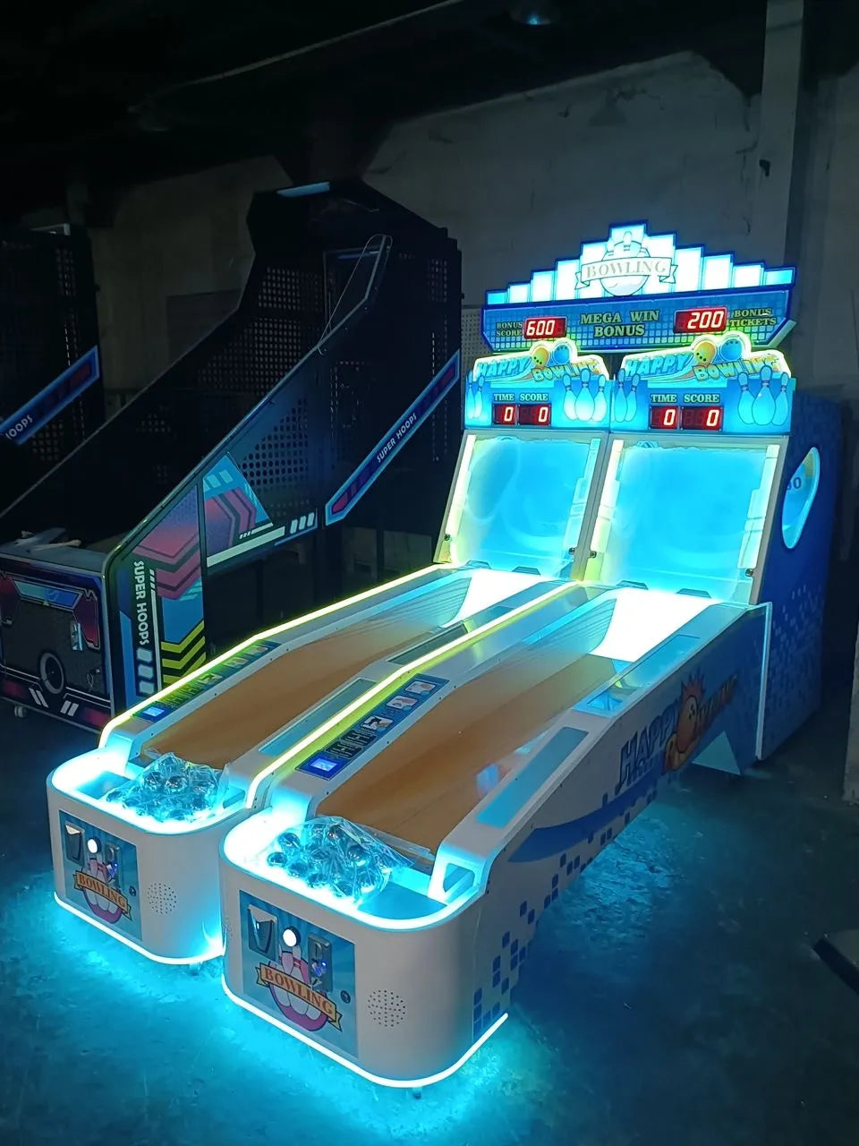 Alley Masters™ Skeeball Bowling with Neon Lights, Amusement Arcade, Creative Arcades