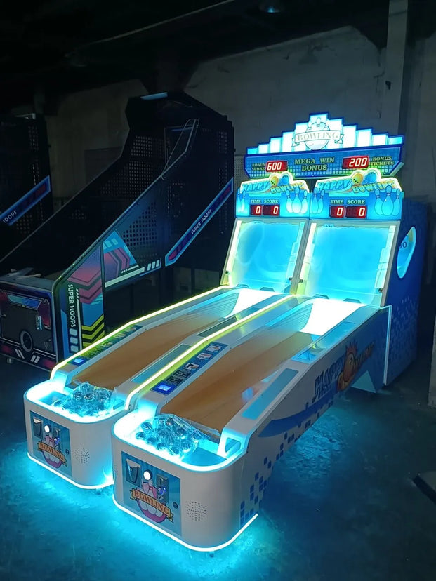 Alley Masters™ Skeeball Bowling with Neon Lights, Amusement Arcade, Creative Arcades
