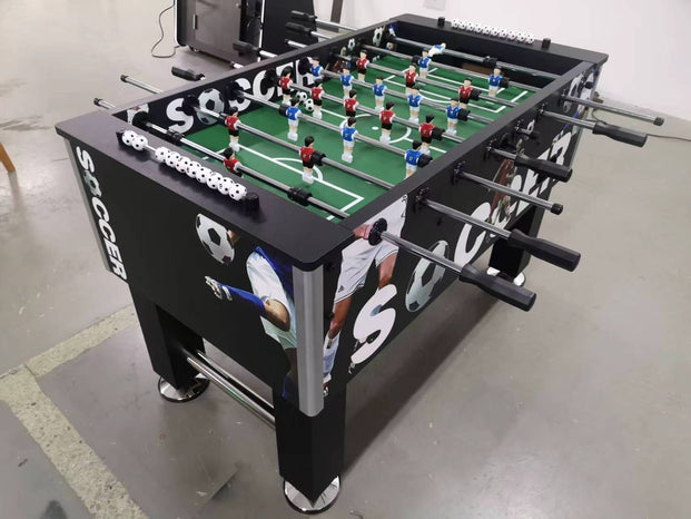 Goalmaster Foosball Table | Real Wood Soccer Graphic Premium Fooseball Table, Creative Arcades