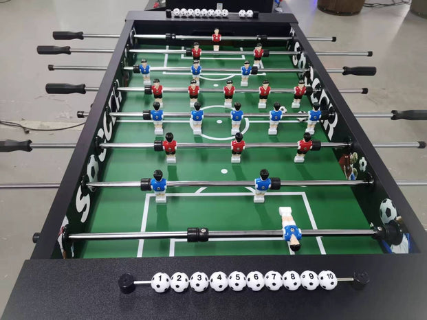 Goalmaster Foosball Table | Real Wood Soccer Graphic Premium Fooseball Table, Creative Arcades