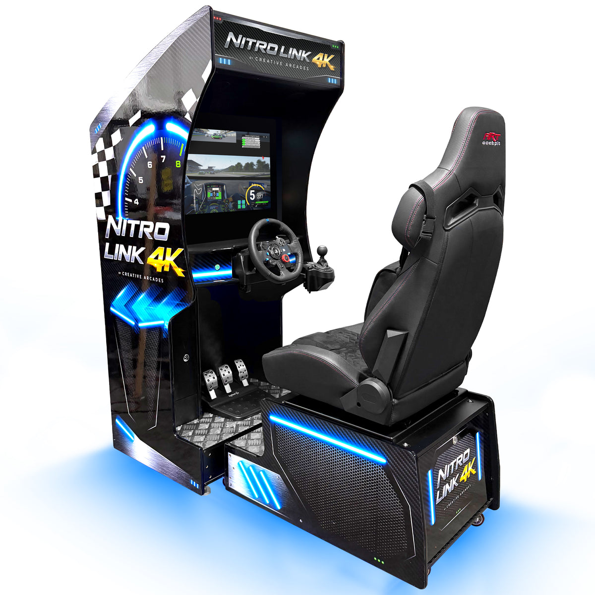 Contactless Racing Arcade Machine Racing Arcade Machines & Games – Creative Arcades