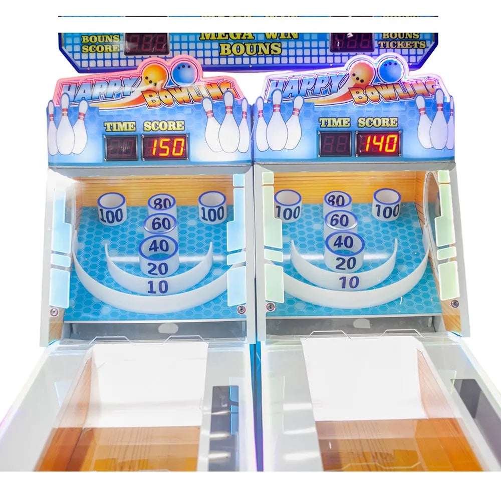 Alley Masters™ Roll & Score Bowling Arcade with Neon Lights and Digital Score Board