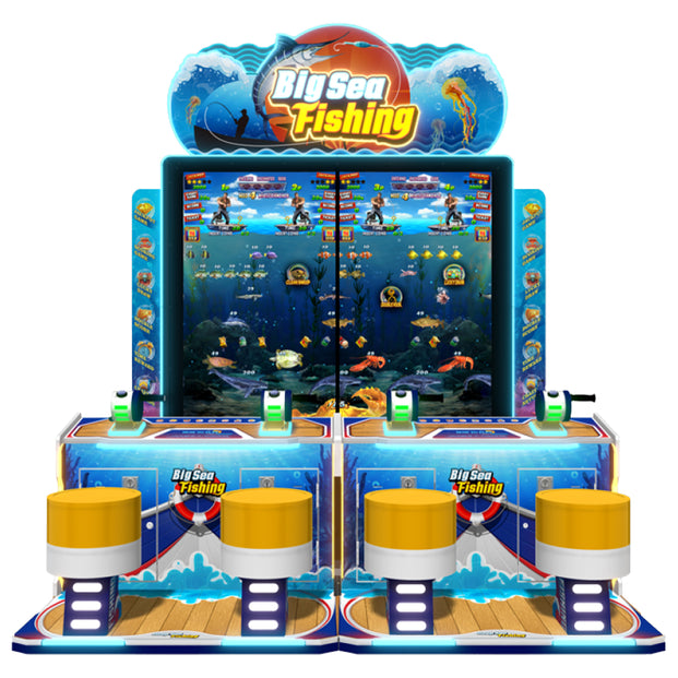 Big Sea Fishing – 4-Player Competitive Fishing Redemption Arcade, Amusement Arcade, Creative Arcades