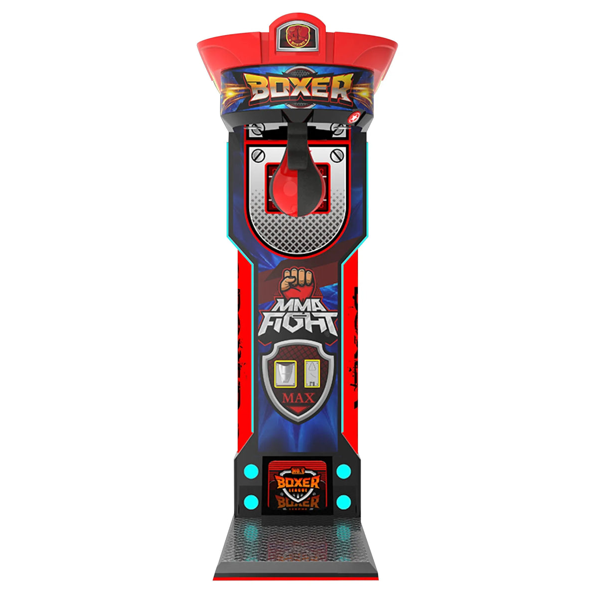 MMA Fight Boxer - Heavy Hit Arena | Boxing Arcade Machine with Neon Lights