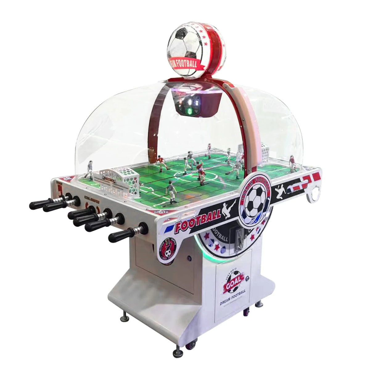 Bubble Soccer All Star™ Foosball Table with Digital Score Board, Foosball Table, Creative Arcades