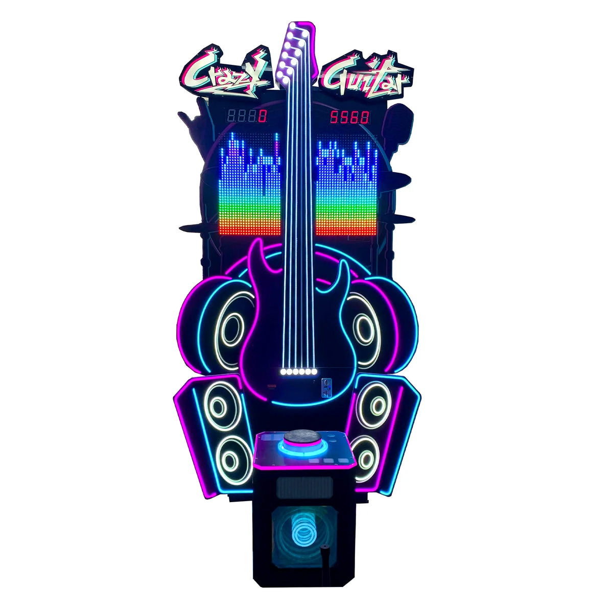 Crazy Guitar™  Neon Light Hammer Arcade, Creative Arcades