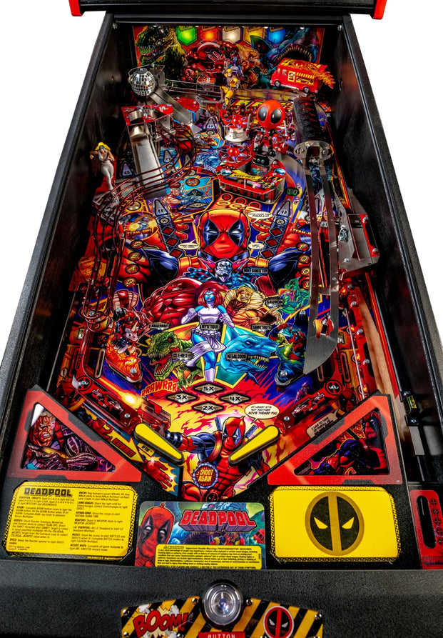 Premium Deadpool Pinball Machine by Stern Pinball, Stern Pinball, Creative Arcades