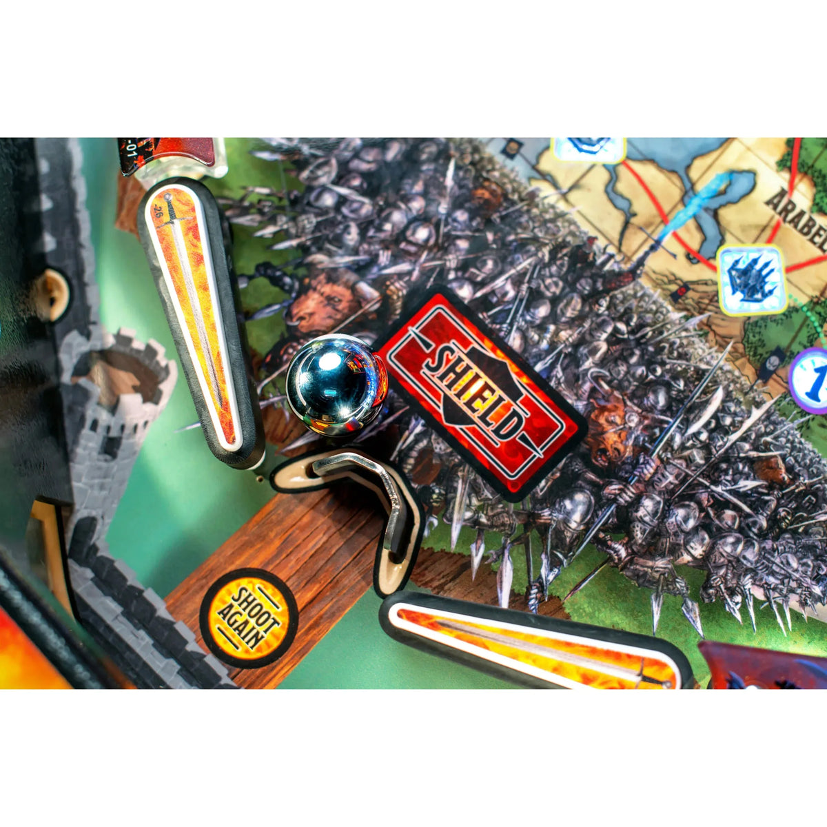 Pro Dungeons & Dragons: The Tyrant's Eye Pinball Machine by Stern Pinball, Stern Pinball, Creative Arcades