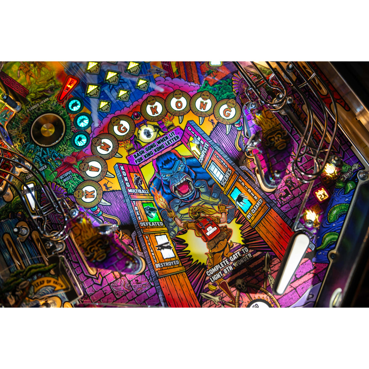 Pro King Kong Pinball Table by Stern Pinball, Pinball Arcades, Creative Arcades