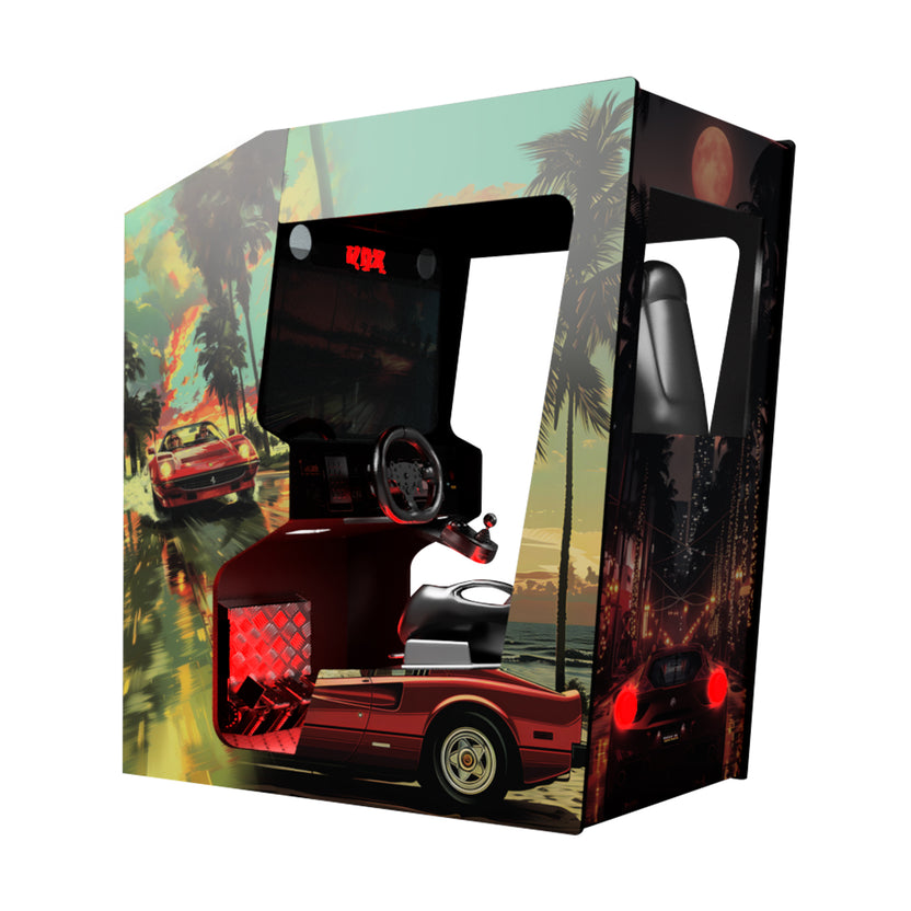 Contactless Racing Arcade Machine Racing Arcade Machines | Home & Commercial Use – Creative Arcades