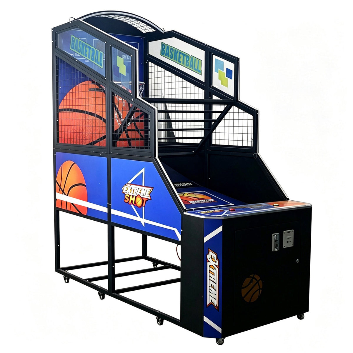 Extreme Shot™ Basketball Shooting Arcade with Neon Lights, Basketball Shoot Out, Creative Arcades