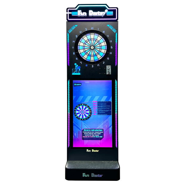 Fun Darts Digital Touch Screen Dart Board with Wifi Network Game Play, Dart Board, Creative Arcades