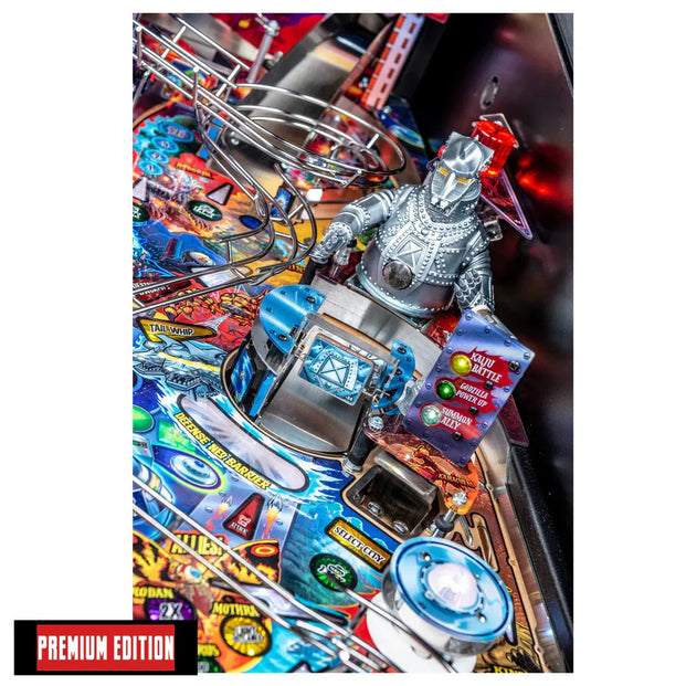 Premium Godzilla Pinball Machine by Stern Pinball, Stern Pinball, Creative Arcades