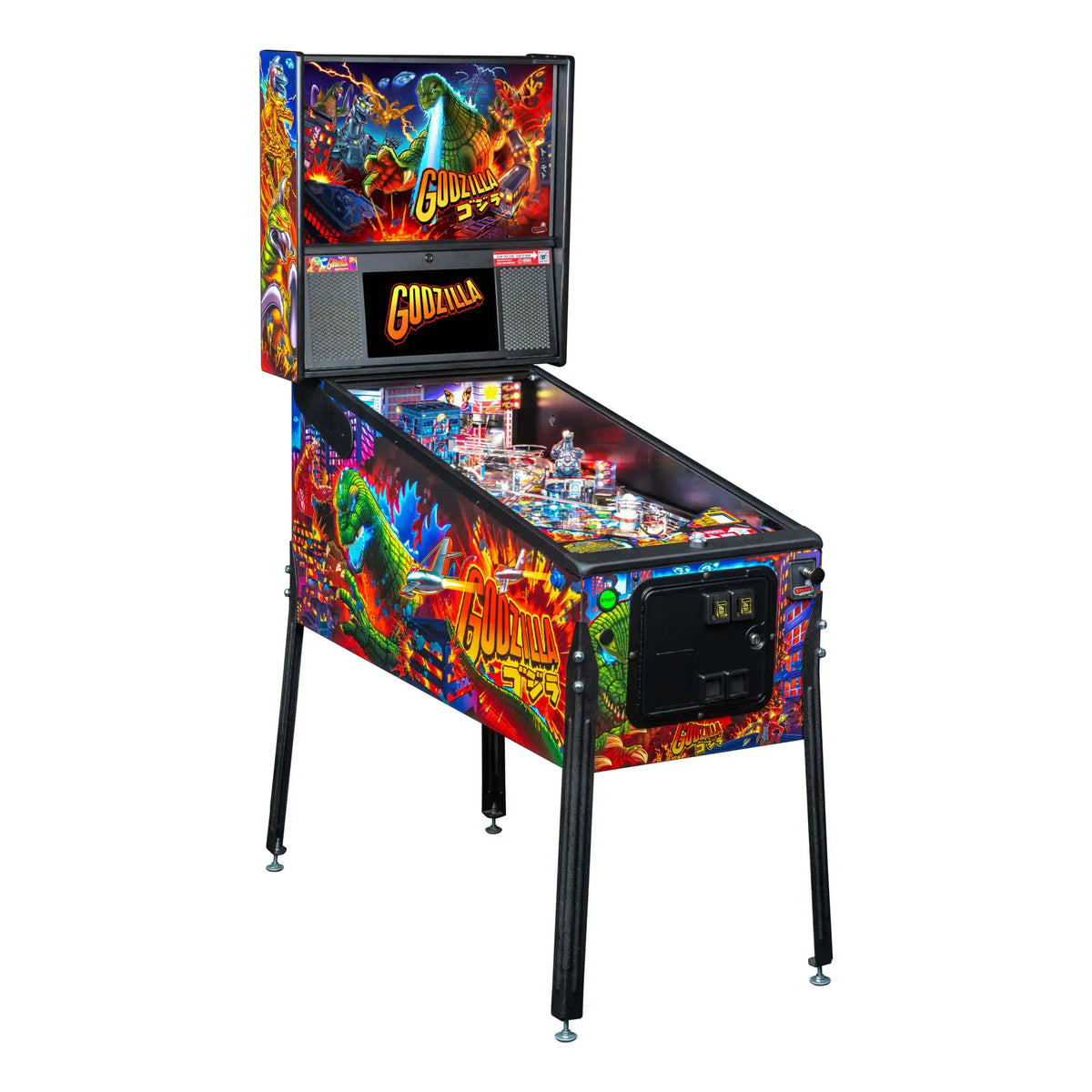 Pro Godzilla Pinball Table by Stern Pinball, Pinball Arcades, Creative Arcades