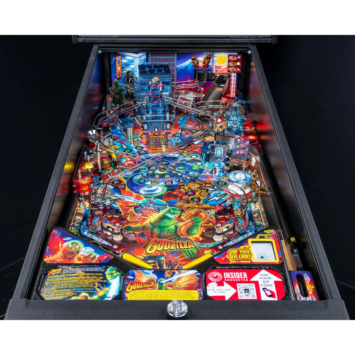 Pro Godzilla Pinball Table by Stern Pinball, Pinball Arcades, Creative Arcades