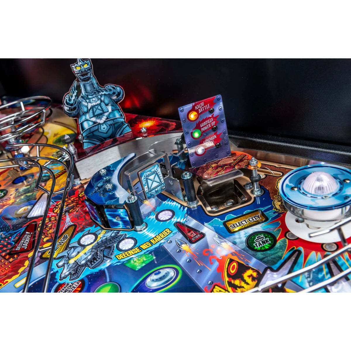 Pro Godzilla Pinball Table by Stern Pinball, Pinball Arcades, Creative Arcades